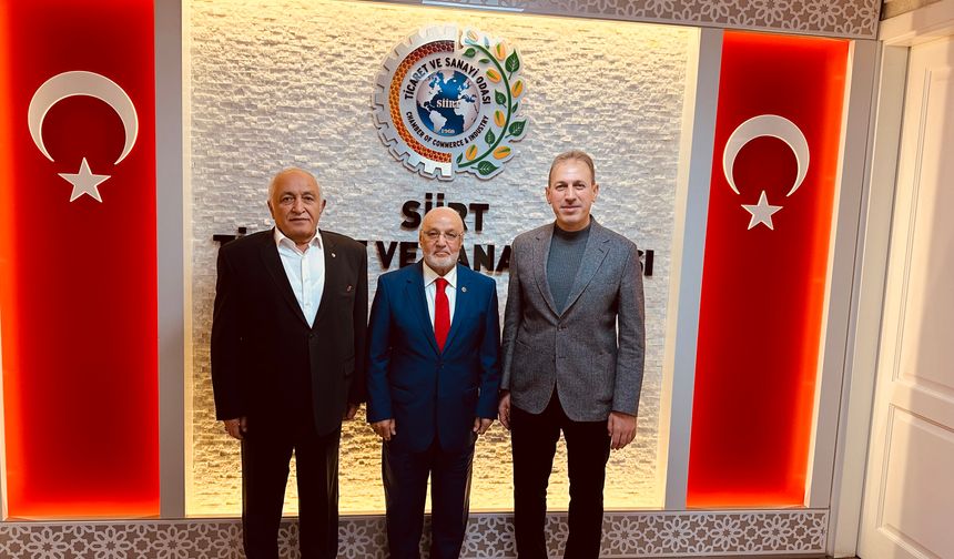 22. Dönem Siirt Milletvekili Öner Gülyeşil’den STSO’ya Ziyaret