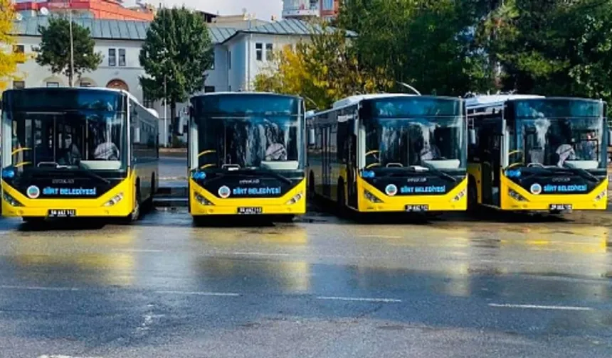 Siirt Belediyesi Toplu Taşıma Ücretlerine Zam Yaptı