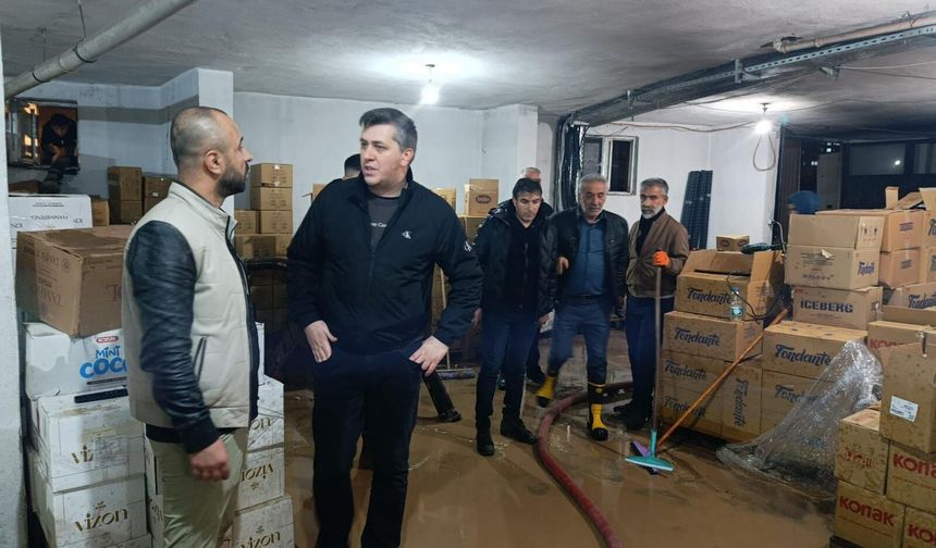 Kurtalan’da Sel ve Su Baskınları: Ekipler Seferber Oldu