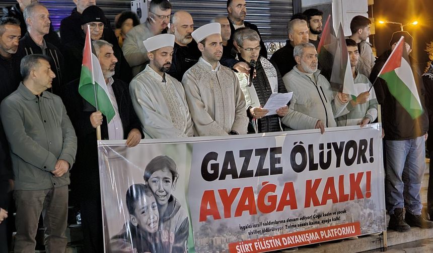 Aksa’ya Sahip Çık: Siirt’te Mescid-i Aksa İçin Güçlü Ses Yükseldi