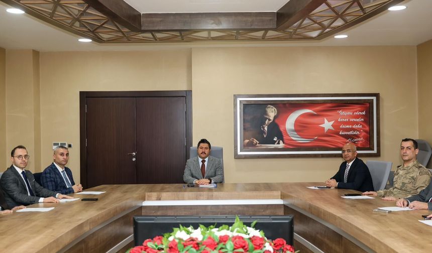 Siirt’te “İl Mera Komisyon Toplantısı Yapıldı