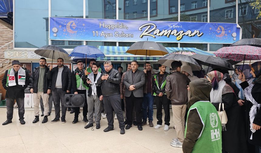 SİİRT’TE İSRAİL VE ABD KARŞITI PROTESTO: “COĞRAFYAMIZDA İSTEMİYORUZ”