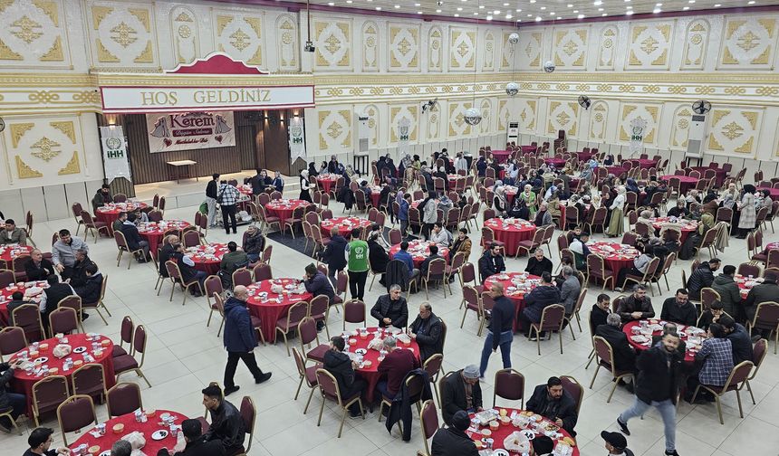 Siirt İHH Aynı Sofrada Buluşturdu: Birlik ve Dayanışma Mesajı