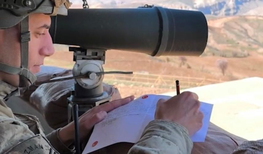 GİRESUNLU ÖĞRENCİLERDEN SİİRT’TEKİ JANDARMAYA DUYGULANDIRAN MEKTUP