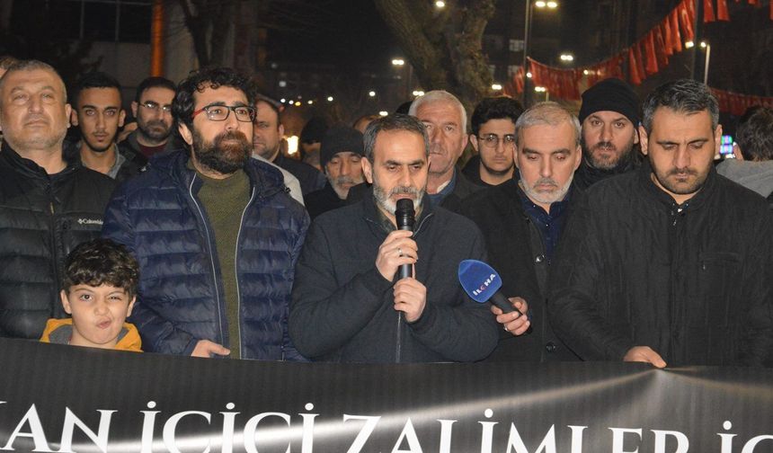 Siirt’te Müslümanlardan ABD ve Siyonist Saldırılarına Sert Tepki