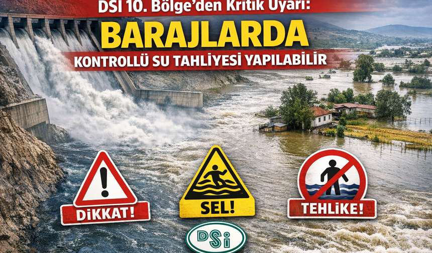 DSİ’den Kritik Uyarı: Barajlarda Kontrollü Su Tahliyesi Yapılabilir
