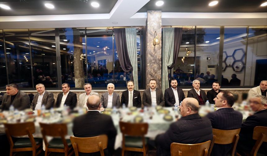 Vali Kızılkaya Yerel Yöneticilerle İftarda Bir Araya Geldi