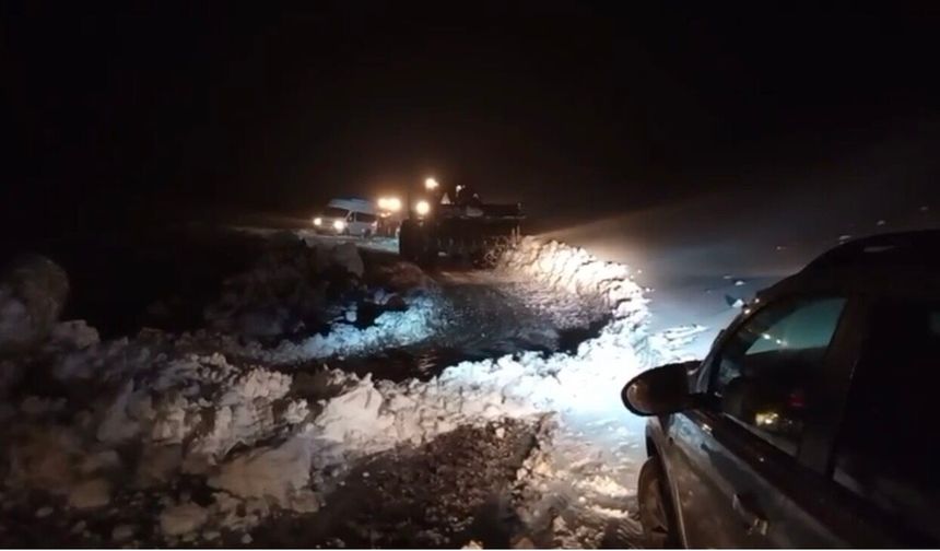 Pervari’de Karda Mahsur Kalan 78 Vatandaş Kurtarıldı