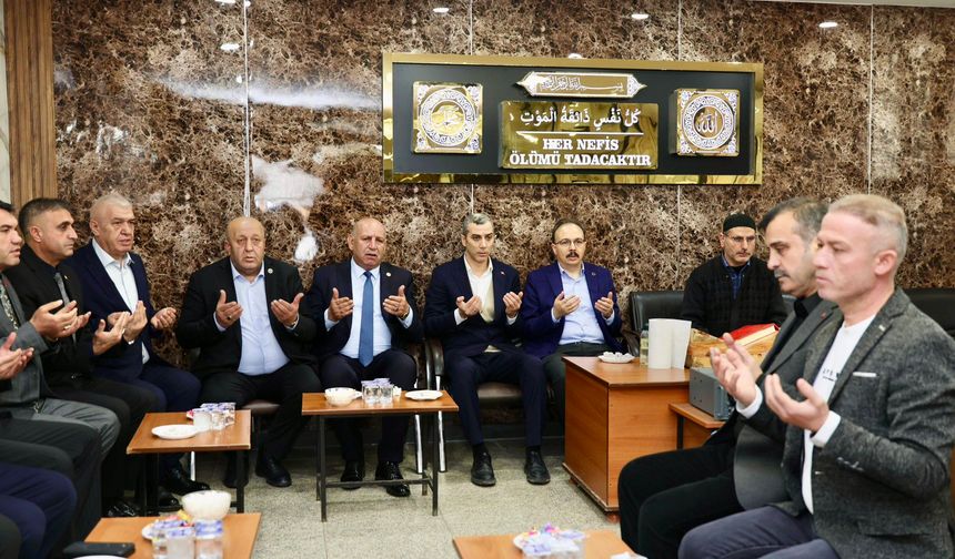 Vali Kızılkaya’dan Tükenmez Ailesine Taziye Ziyareti