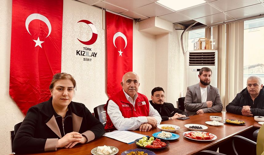Kızılay Siirt Şubesi’nden Ramazan’da Büyük Yardım Seferberliği