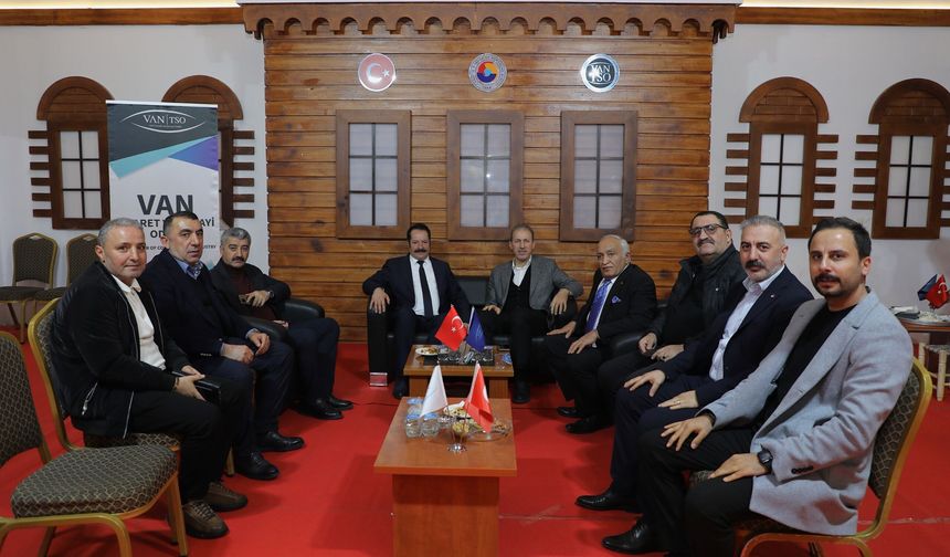 SİİRT TSO’DAN VAN TSO STANDINA ZİYARET