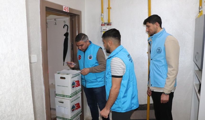 SİİRT BELEDİYESİNDEN ÇÖLYAK VE FENİLKETONÜRİ HASTALARINA GIDA DESTEĞİ SÜRÜYOR