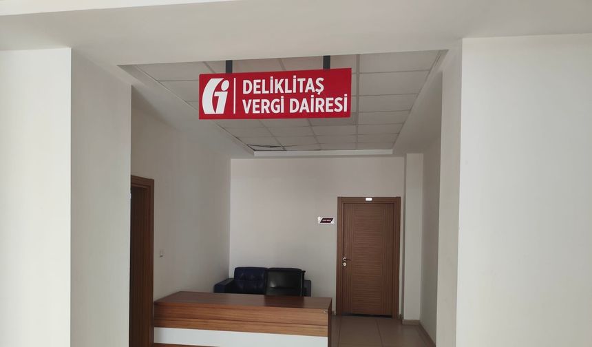 Deliklitaş Vergi Dairesi Müdürlüğü Hizmet Vermeye Başladı