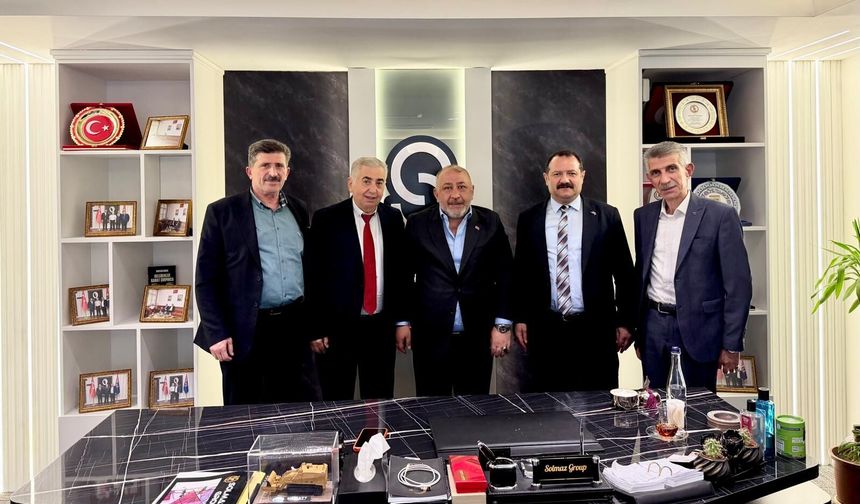 Yalova ve Bursa Dernek Başkanlarından Seyithan Solmaz’a Ziyaret