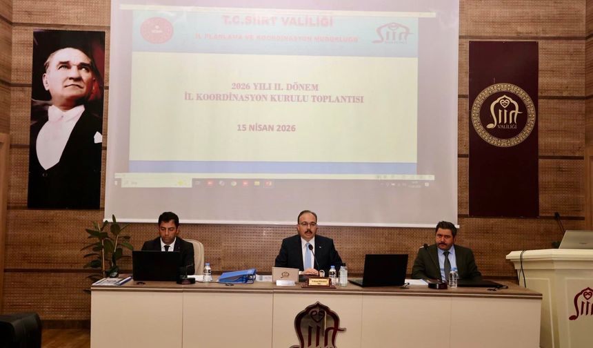 Vali Kızılkaya’dan Yatırım Vurgusu: “Projeler Hızlanmalı”