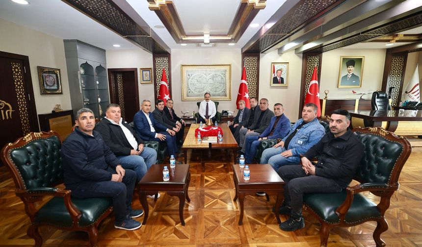 Vali Kızılkaya, Kurtalanlı Muhtarları Ağırladı