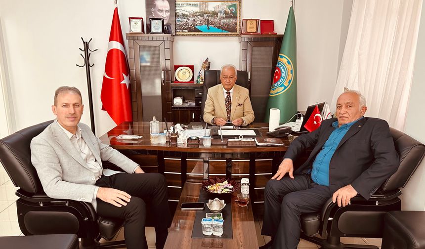 Siirt TSO Başkan Vekili Çalapkulu’dan Ziraat Odası’na Ziyaret