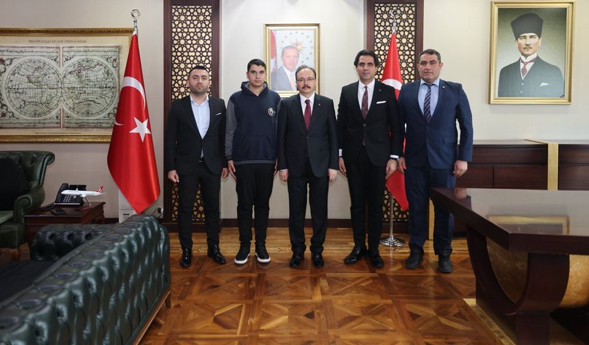 Başarılı Projeye Vali Kızılkaya’dan Tebrik ve Destek