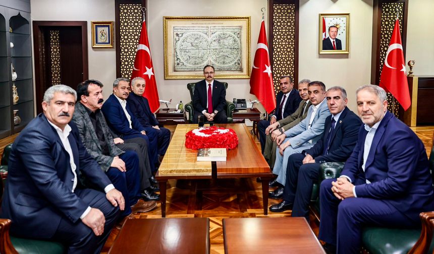 İl Genel Meclisi Heyetinden Vali Kızılkaya’ya Ziyaret