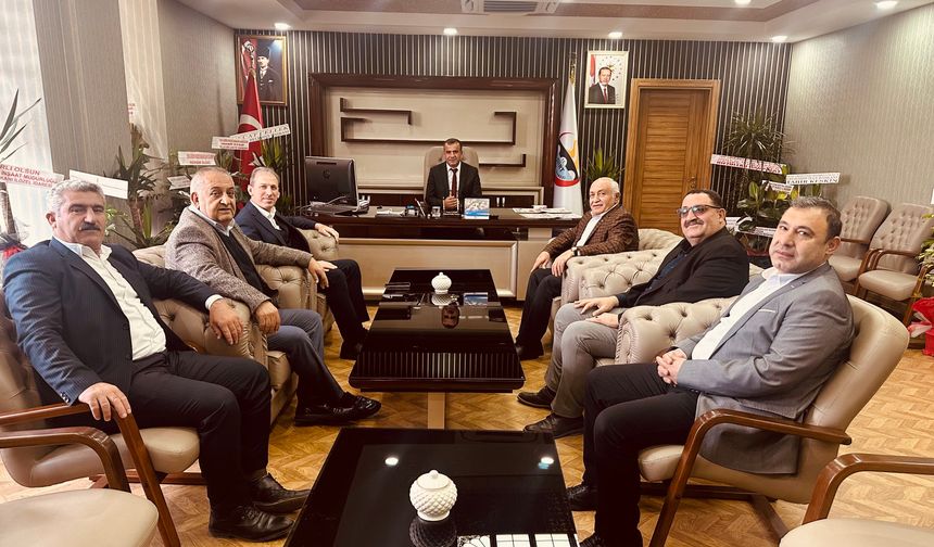 Siirt TSO’dan İl Genel Meclis Başkanı Hasan Carlık’a Hayırlı Olsun Ziyareti