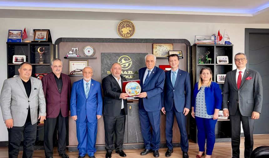 Afif Demirkıran Başkanlığındaki Heyetten Seyithan Solmaz’a Ziyaret
