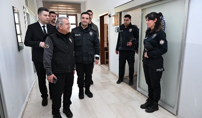 İl Emniyet Müdürü Özdemir’den Tillo’ya İlk İlçe Ziyareti