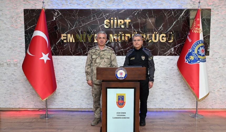 Tuğgeneral Özmen’den Emniyet Müdürü Özdemir’e Hayırlı Olsun Ziyareti