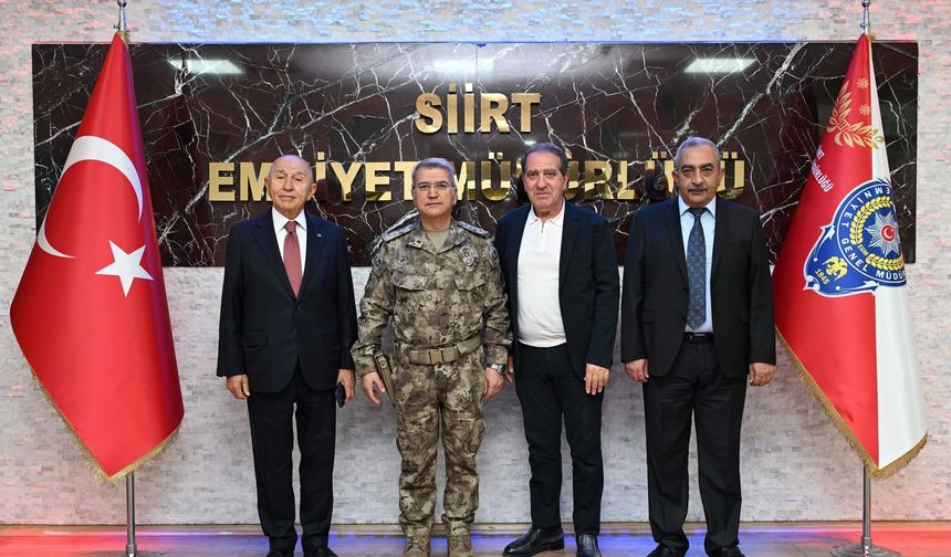 Nihat Özdemir’den Emniyet Müdürü Mehmet Özdemir’e Hayırlı Olsun Ziyareti