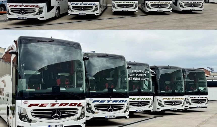 Siirt Petrol Turizm Filosunu Güçlendirmeyi Sürdürüyor