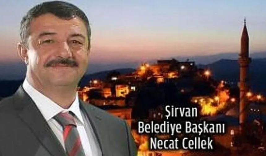 Şirvan Belediye Başkanı Necat Cellek’ten Kurban Bayramı Mesajı