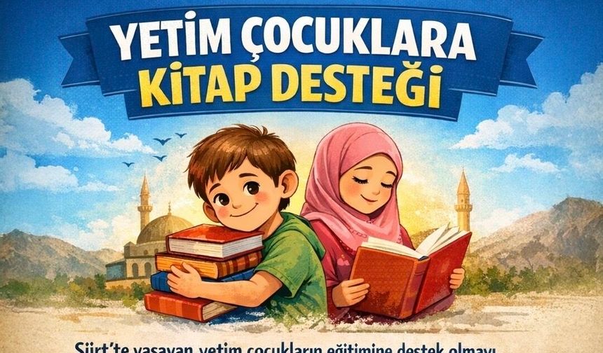 Siirt’te Yetimlere Siyer Kitabı Dağıtıldı
