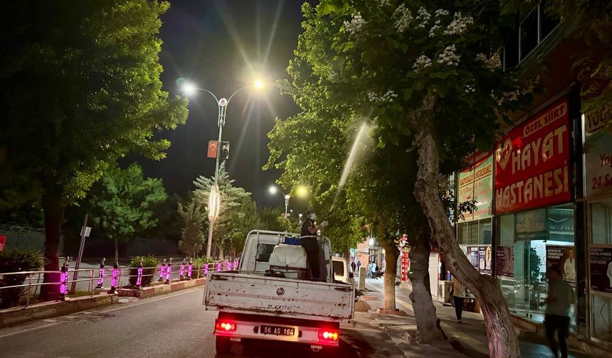 SİİRT'TE SİNEK, HAŞERE VE KENELERE KARŞI ETKİN MÜCADELE SÜRÜYOR..!