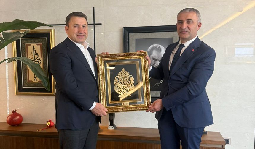 İMKON Genel Başkanı Tahir Tellioğlu’ndan Güven Kuzu’ya Ziyaret