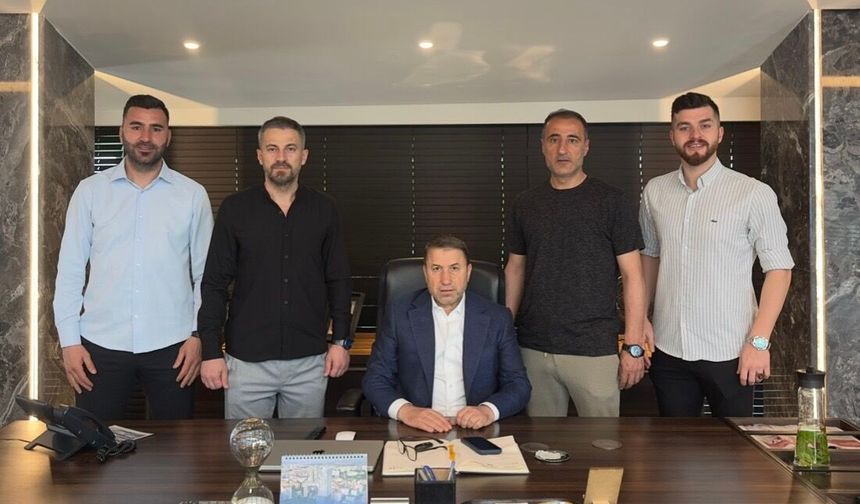 Gelecek Siirt Spor Yönetiminden STSO Başkanı Güven Kuzu’ya Ziyaret