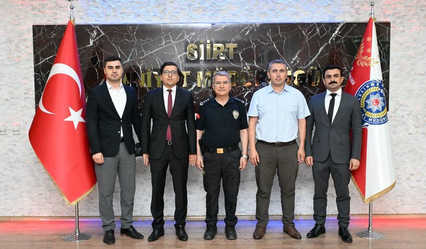 Başsavcı Coşkun ve Mahkeme Başkanlarından Özdemir’e Hayırlı Olsun Ziyareti