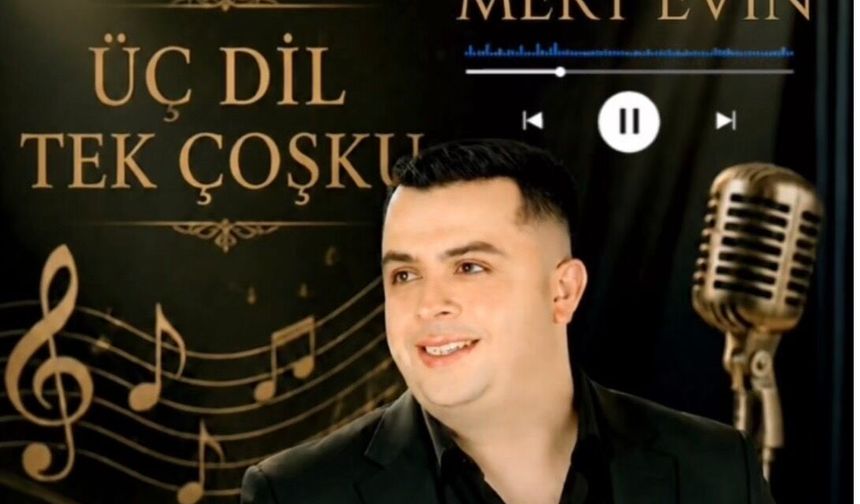 Siirtli Yerel Sanatçı Mert Evin’den Üç Dilde Şarkı