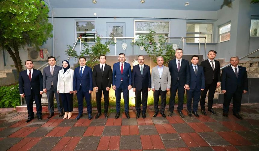 Vali Kızılkaya Kaymakamlarla Vedalaştı