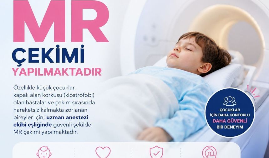Özel Siirt Hayat Hastanesi’nde Anestezili MR Hizmeti Başladı