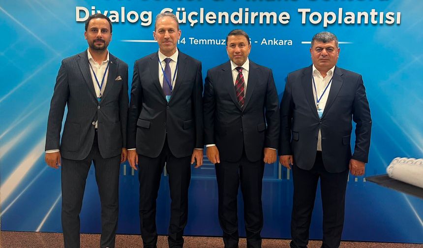 Siirt TSO, TOBB’daki Reel Sektör ve Finans Zirvesine Katıldı