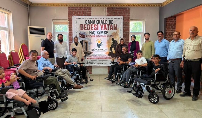 Eruh’ta 10 İhtiyaç Sahibine Akülü Tekerlekli Sandalye Desteği