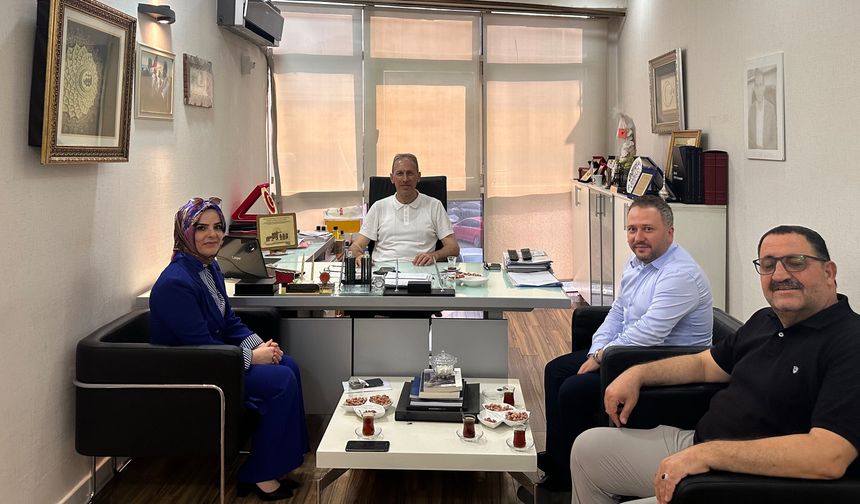 Aile ve Sosyal Hizmetler İl Müdürü Sabri Sidar’dan Siirt TSO’ya Ziyaret