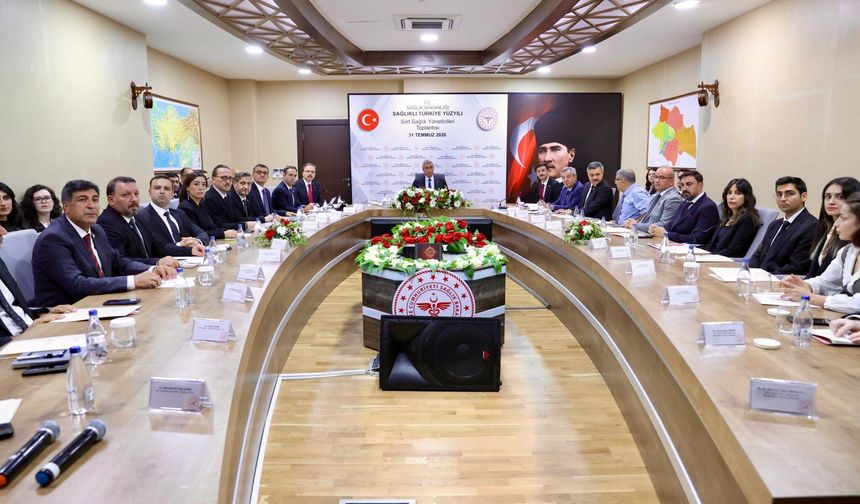 Sağlık Bakanı Kemal Memişoğlu Siirt’te: Sağlık Yatırımları Masaya Yatırıldı