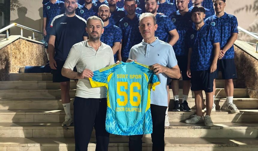 Çalapkulu’dan Siirtspor’a Moral Desteği: “Birlikteliği Başardığımızda Başarı da Gelecek”