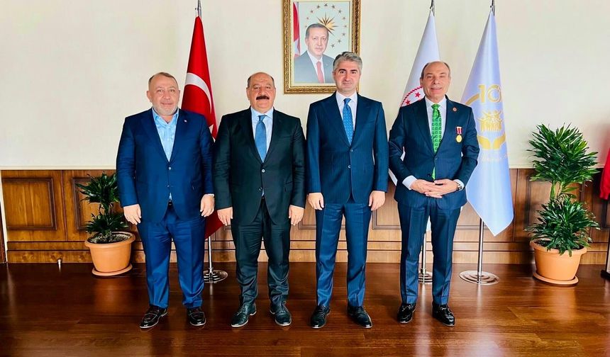 Solmaz, Gündüz ve Erdem’den Bakan Yardımcısı Tarıkdaroğlu’na Ziyaret