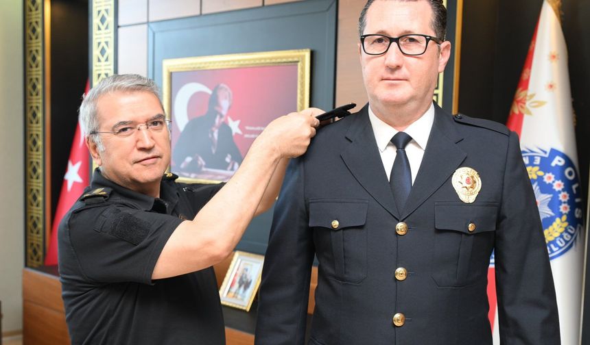 Naci Türker Yimsek 1. Sınıf Emniyet Müdürü Oldu