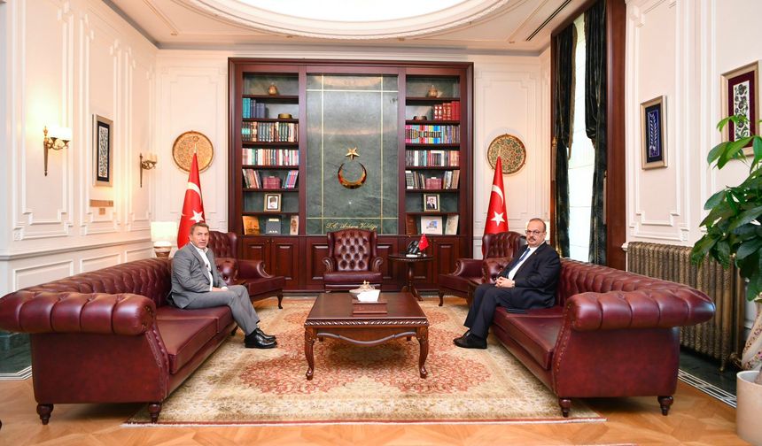 Siirt TSO Başkanı Güven Kuzu’dan Ankara Valisi Yakup Canbolat’a Ziyaret