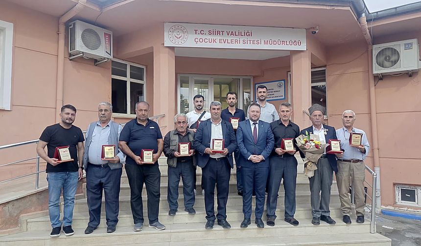 Siirt’te Gaziler ile Çocuklar Anlamlı Buluşmada Bir Araya Geldi