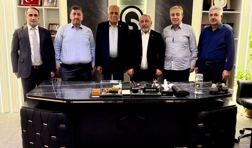 Siirtli İsimlerden İş İnsanı Seyithan Solmaz’a Ziyaret