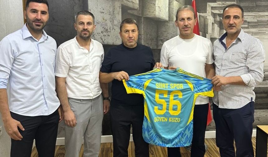 Siirtspor’dan Siirt TSO Başkanı Güven Kuzu’ya Ziyaret