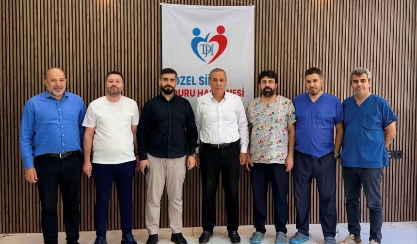 Osman Ören’den Özel Siirt Duru Hastanesi’ne Nezaket Ziyareti